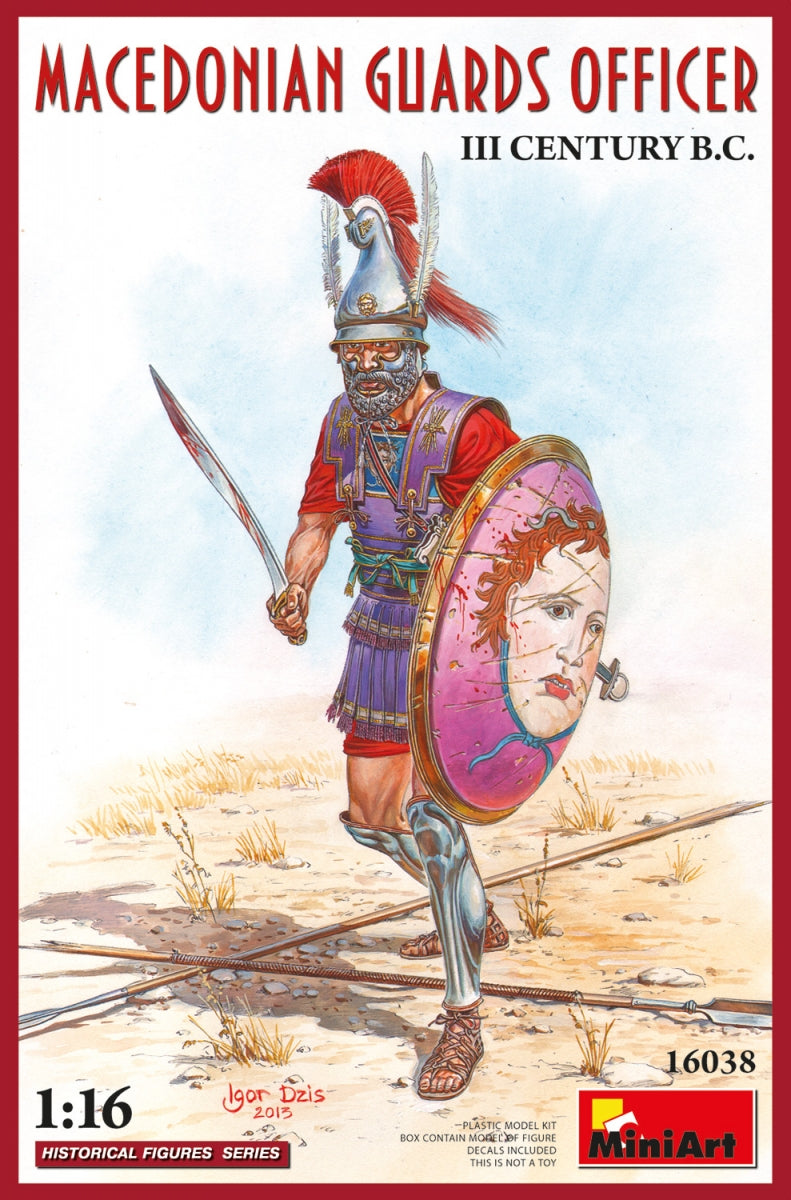 MiniArt 16038 Officier de la Garde macédonienne. IIIe siècle av. J.-C. 1/16