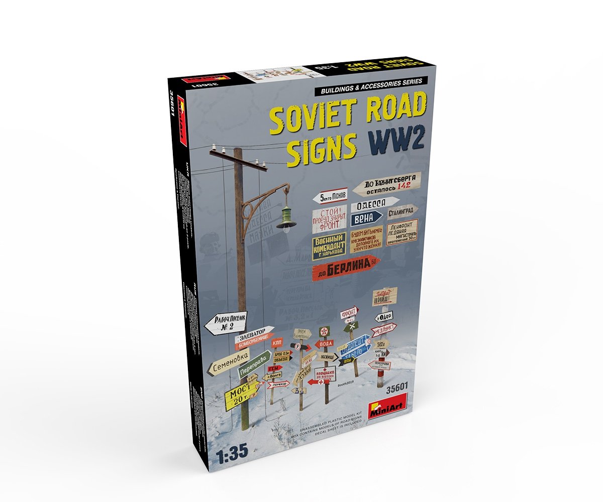 MiniArt 35601 SOVIET ROAD SIGNS WW2 1/35 – image 2