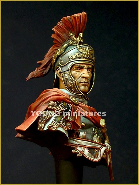 Young Miniatures YH1829 Roman Cavalry Officer 180 B.C. 1/10 – immagine 4