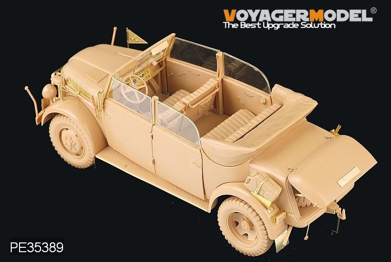 Voyager Model PE35389 WWII German Steyr 1500A Kommandeurwagen for TAMIYA 35235 1/35 – imagen 4