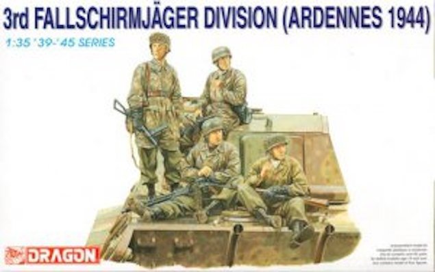 Dragon 6113 3rd Fallschimjager Division 1/35