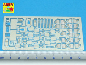 Aber 35A094 Magazines and ammo boxes for 20mm KwK 30 and 38 German clasps and clamps (2nd choice) 1/35 – imagen 2