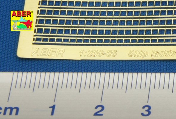 Aber 200-06 Ship ladders - narrow 1/200 – zdjęcie 3
