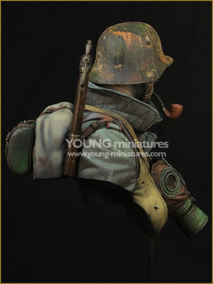 Young Miniatures YM1857 GERMAN STORMTROOPER WWI 1/10 – Bild 6