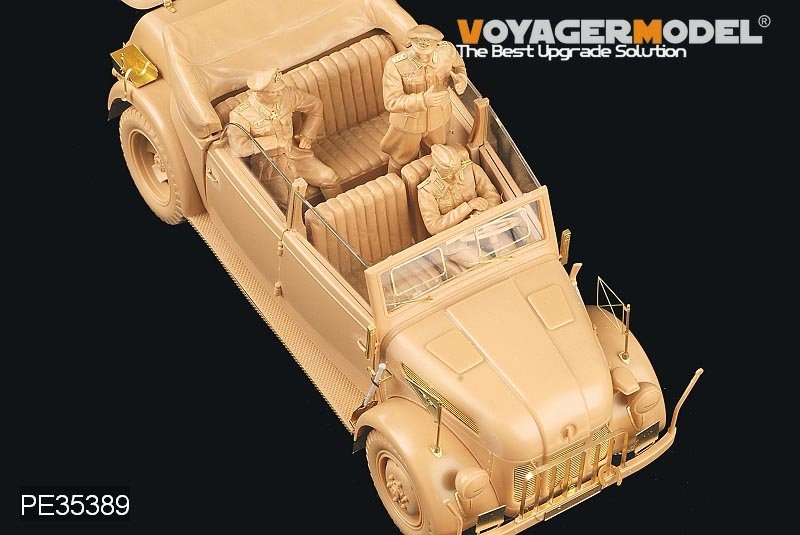 Voyager Model PE35389 WWII German Steyr 1500A Kommandeurwagen for TAMIYA 35235 1/35 – imagen 9