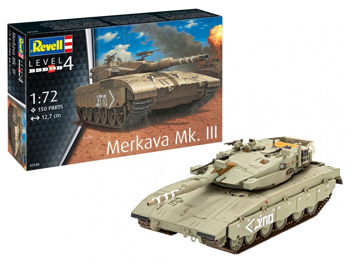 Revell 03340 Merkava Mk. III 1/72 – Bild 2