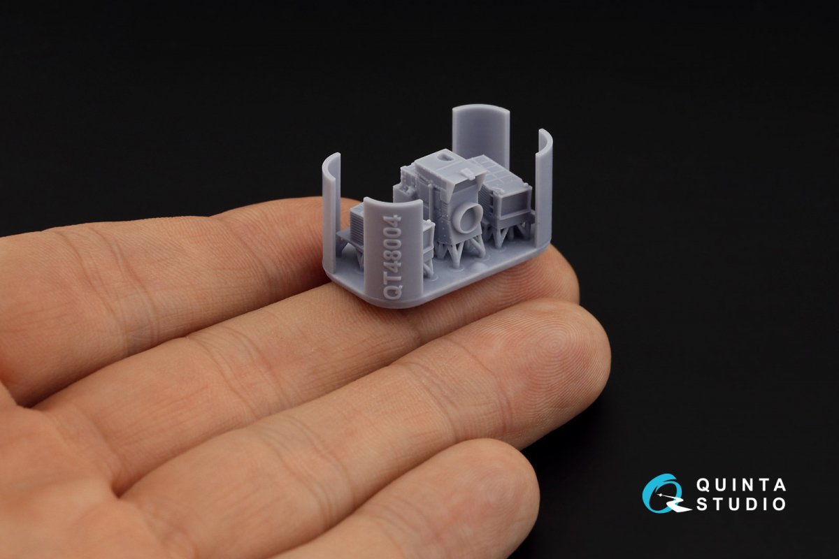 Intérieur imprimé en 3D et coloré sur papier décalcomanie (Revell) pour le Tornado GR.1 de Quinta Studio QD+48261 (avec pièces en résine imprimées en 3D) à l&amp;#39;échelle 1/48. – image 15