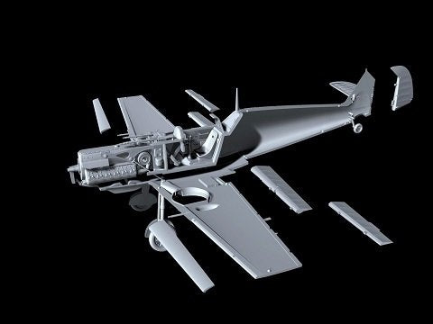 Special Hobby 72439 Messerschmitt Bf 109E-4 1/72 – Bild 2