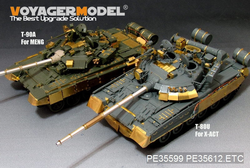 Maquette Voyager PE35599 Char de combat principal russe moderne T-90 (modèle de base) pour MENG TS-006 à l&amp;#39;échelle 1/35 – image 12