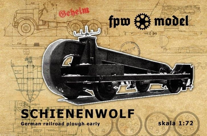 FPW Model 72005 Schienenwolf (wersja wczesna) 1/72