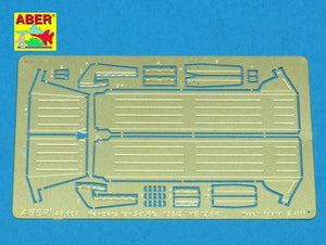 Aber 48007 Fenders for german tank destroyer Sd.Kfz. 138/2 Jagdpanzer 38(t) &amp;#39;&amp;#39;Hetzer&amp;#39;&amp;#39; 1/48