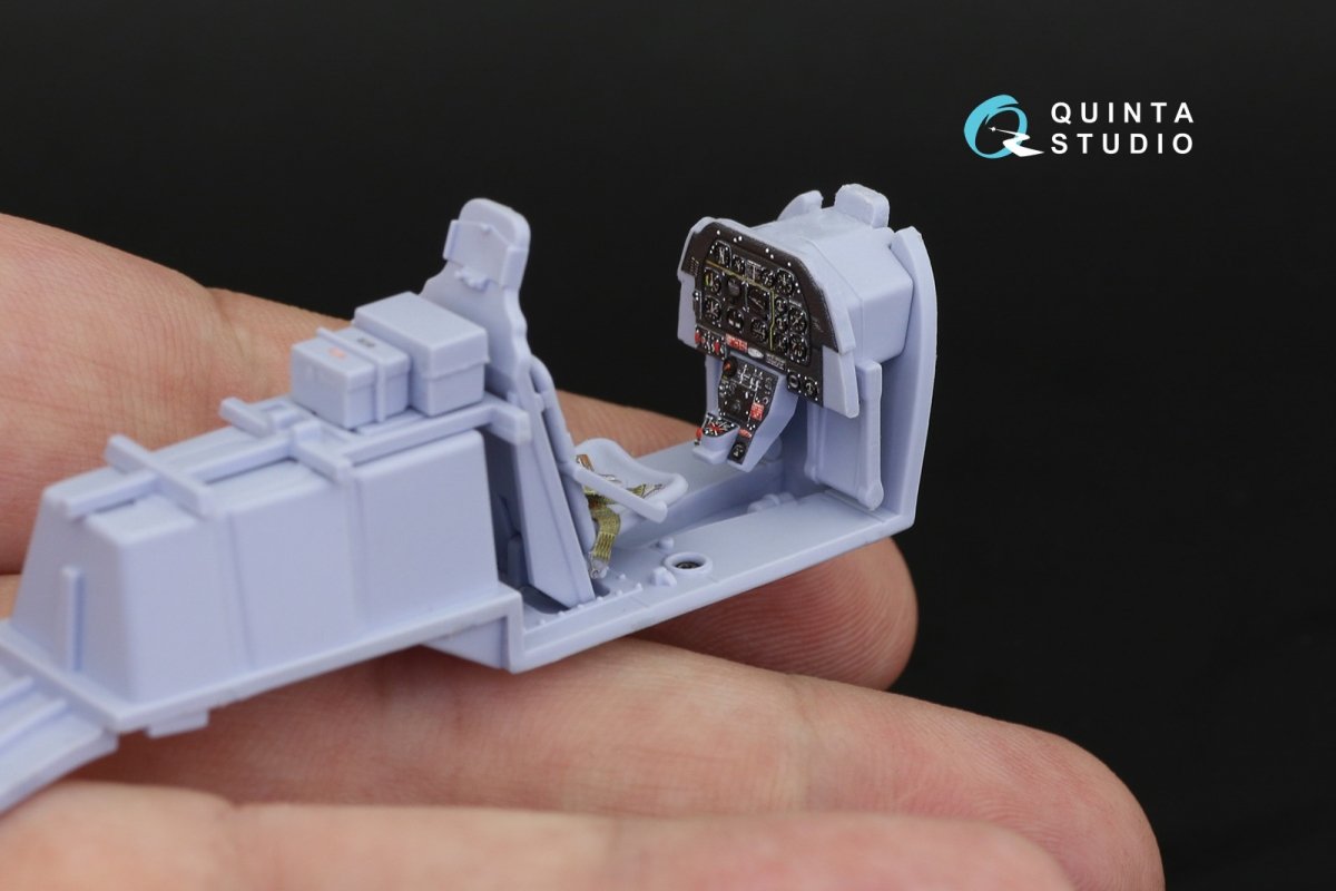Quinta Studio QD48254 P-51D Late 3D-Printed &amp;amp; coloured Interior on decal paper ( Airfix ) 1/48 – Bild 7