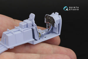 Quinta Studio QD48254 P-51D Late 3D-Printed &amp;amp; coloured Interior on decal paper ( Airfix ) 1/48 – Bild 7