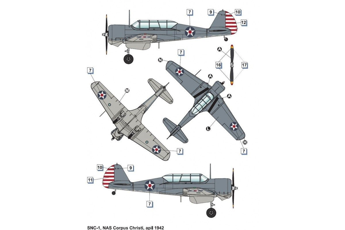 Dora Wings 48041 Curtiss-Wright SNC-1 Falcon II 1/48 – zdjęcie 5