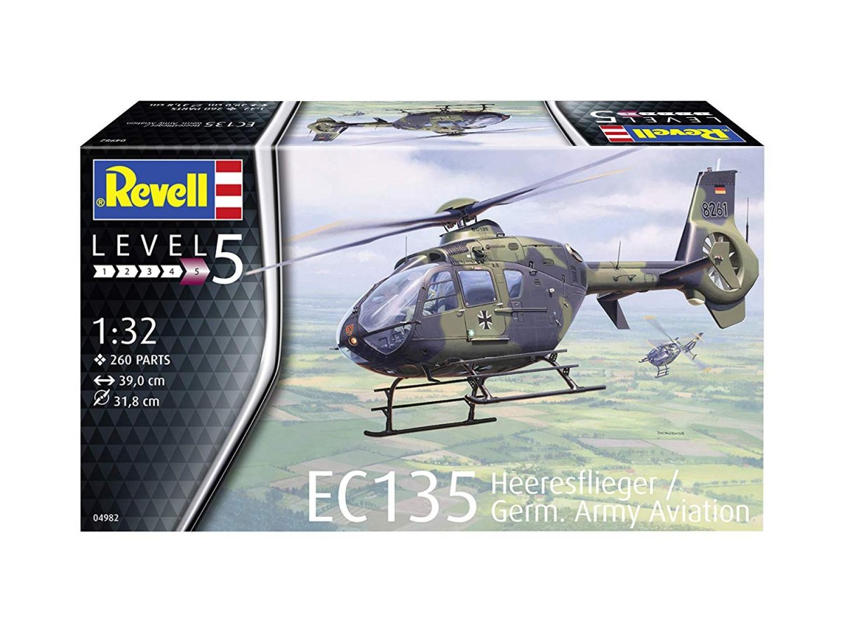 Revell 04982 EC135 Heeresflieger/aviation de l'armée allemande (1/32)