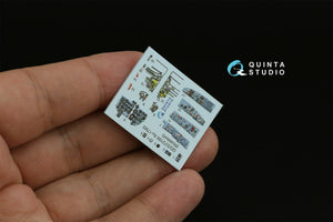 Quinta Studio QDS-72168 Su-17M3 3D-Printed coloured Interior on decal paper (Modelsvit) (small version) 1/72 – imagen 2