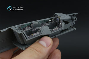 Quinta Studio QD48593 F-14D Super Tomcat 3D-Printed &amp;amp; coloured Interior on decal paper (GWH) 1/48 – Bild 7