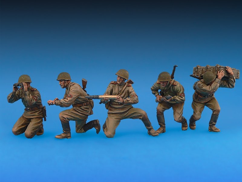 MiniArt 35231 SOVIET ARTILLERY CREW. SPECIAL EDITION 1/35 – immagine 2