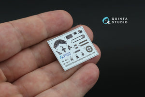 Quinta Studio QD48502 Bristol Bulldog Mk.II 3D-Printed coloured Interior on decal paper (Airfix) 1/48 – imagen 4