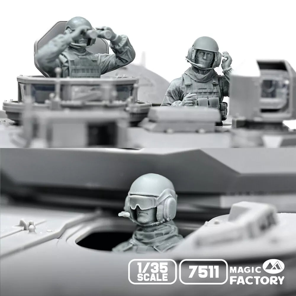 Magic Factory 7511 Modern U.S. Army Combat Vehicle Crew Set (2020s) 1/35 – imagen 4