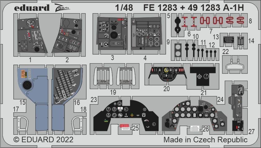 Eduard BIG49344 A-1H TAMIYA 1/48 – image 3