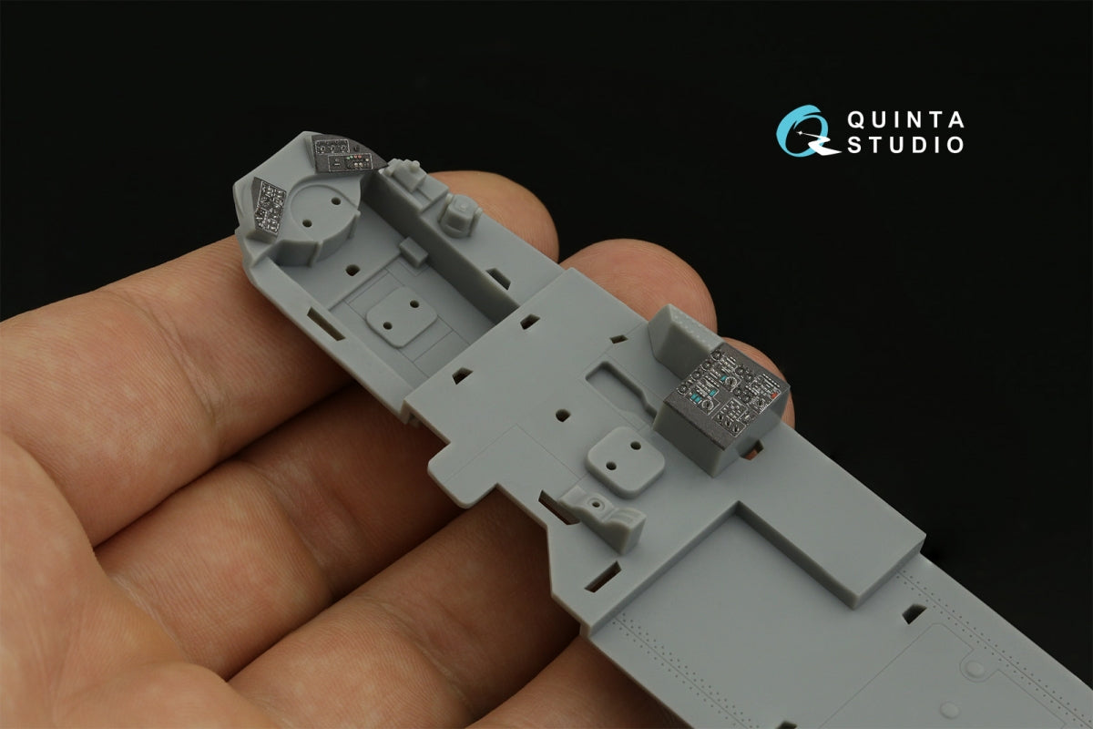 Quinta Studio QDS-48406 Mi-24 Nato Hind 3D-Printed &amp;amp; coloured Interior on decal paper (Trumpeter)(Small version) 1/48 – imagen 12