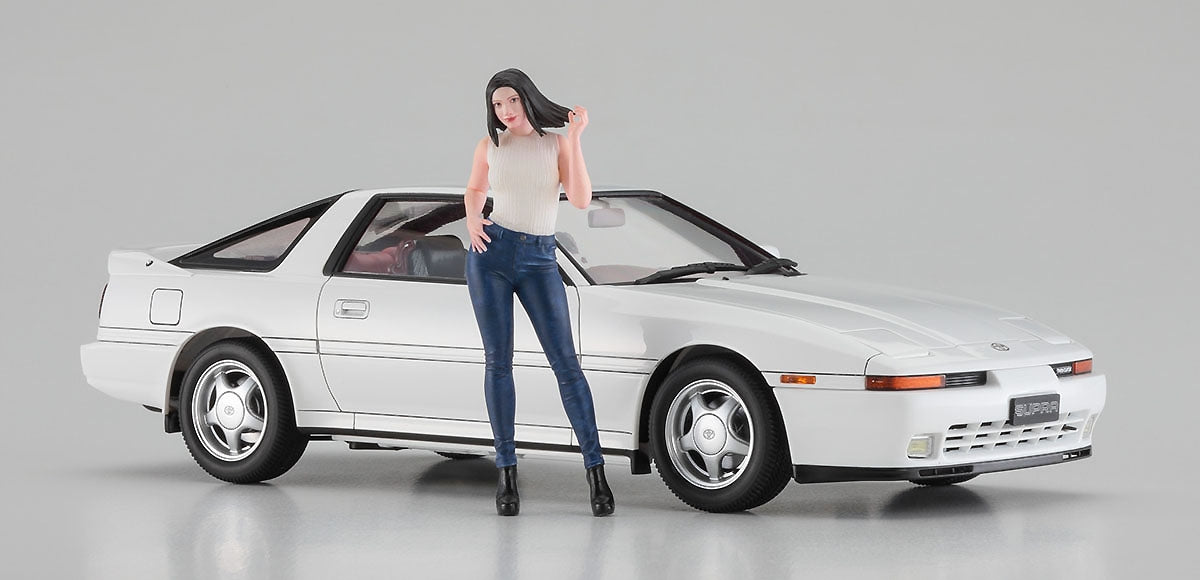 Hasegawa SP614 Toyota Supra A70 2.0GT Twin Turbo 1990 With Girl&amp;#39;s Figure 1/24 – Bild 2