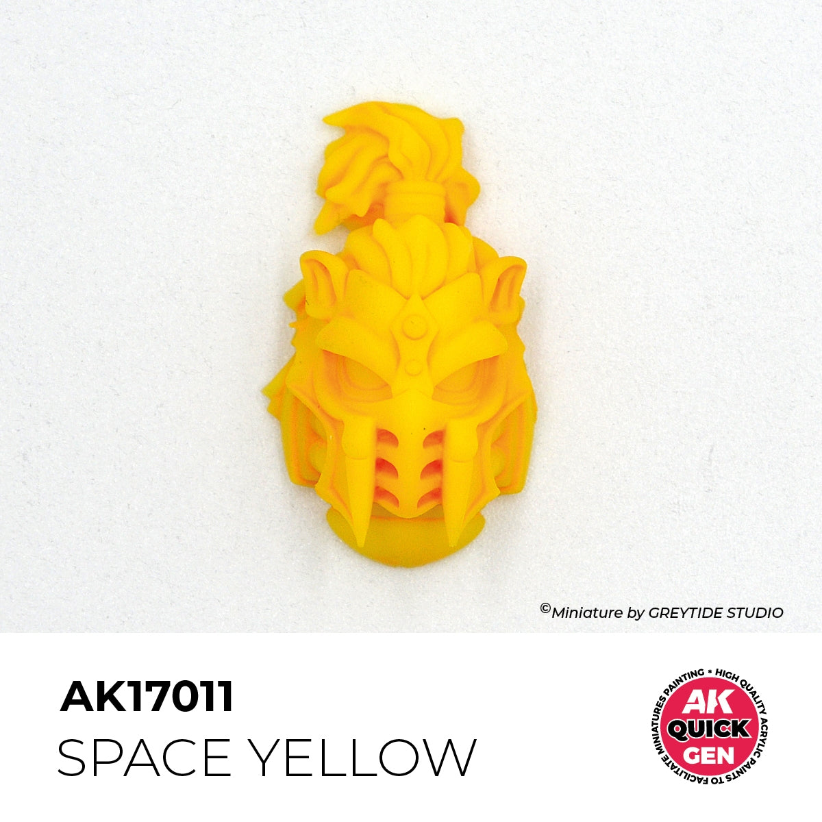 AK Interactive AK17011 SPACE YELLOW- QUICK GEN COLOR 18ml