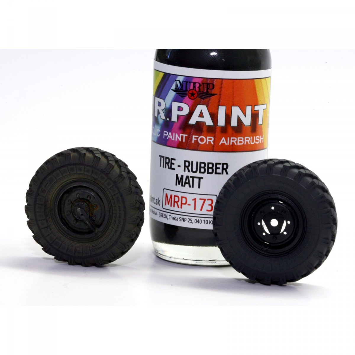 Peinture MR. Paint MRP-173 PNEU-CAOUTCHOUC MAT 30 ml – image 2