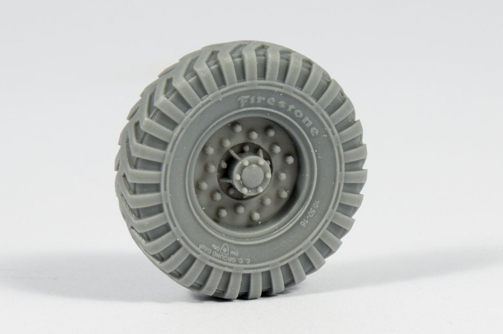 Panzer Art RE35-355 Chevrolet LRDG road wheels (Firestone 1) 1/35 – imagen 2