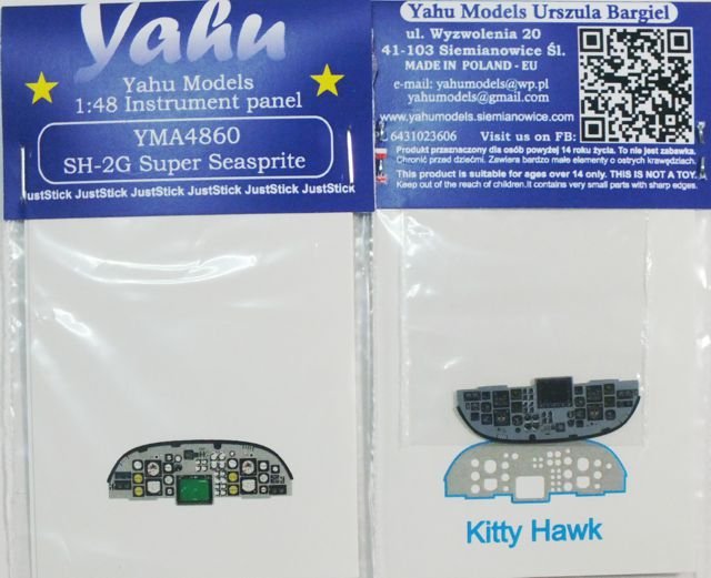 Yahu YMA4860 SH-2G Seasprite (Kitty Hawk) 1/48