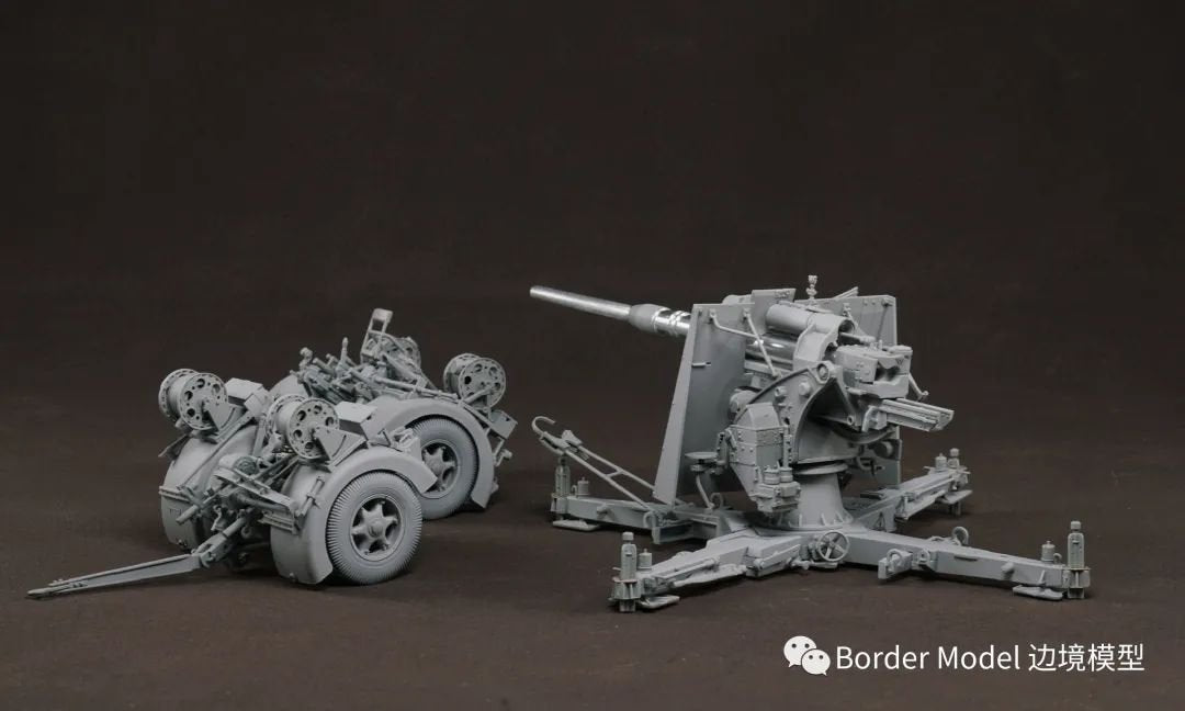 Border Model BT-013 German 88mm Gun Flak36 w/6 anti-aircraft artillery crew members 1/35 – Bild 8