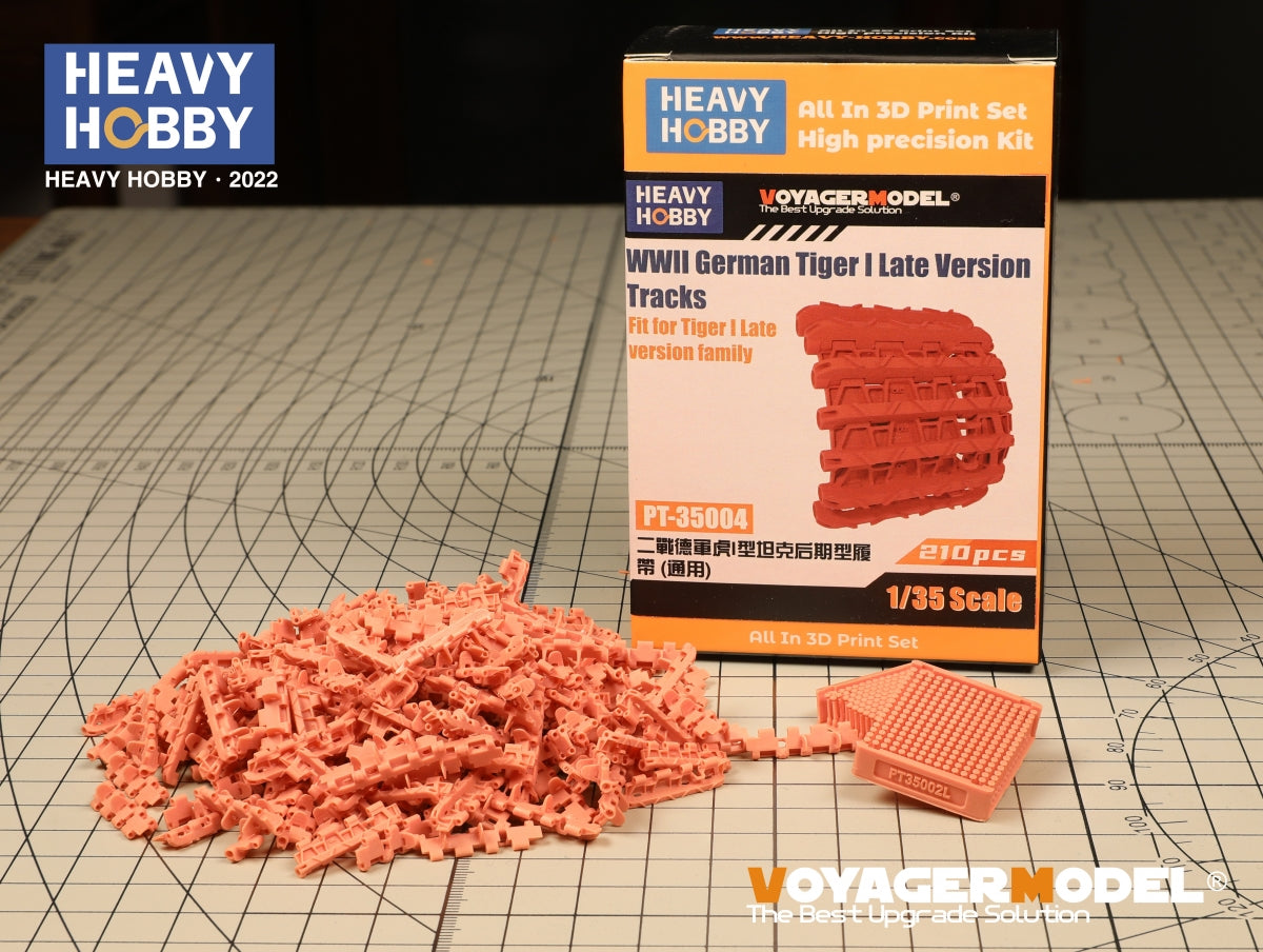 Heavy Hobby PT35004 WWII German Tiger I Late Version Tracks 1/35 – Bild 2