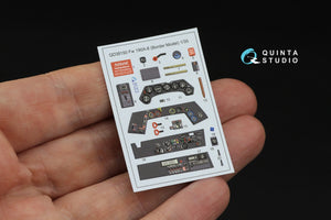 Quinta Studio QD35150 Fw 190A-8 interior 3D decals Border Model 1/35 – imagen 4
