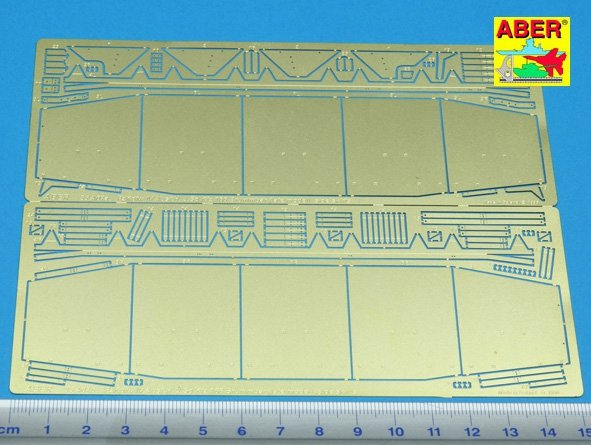 Aber 35A007 Osłony boczne do PzKpfw IV (H.J),Brummbar 1/35 – immagine 2