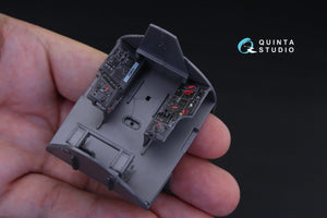 Intérieur imprimé en 3D et coloré sur papier décalcomanie Quinta Studio QD32065 A-1H Skyraider (pour kit ZM SWS) 1/32 – image 2