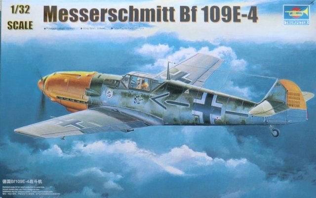 Trumpeter 02289 Messerschmitt Bf-109 E-4 1/32