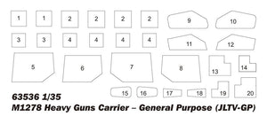I Love Kit 63536 M1278 Heavy Guns Carrier – General Purpose (JLTV-GP) 1/35 – imagen 6