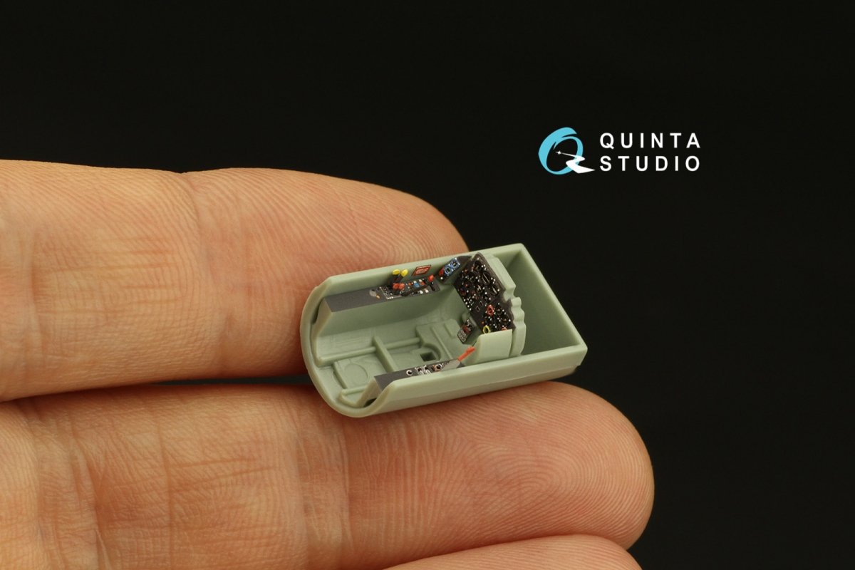 Quinta Studio QD72047 Me-262A 3D-Printed &amp;amp; coloured Interior on decal paper (Academy) 1/72 – imagen 7