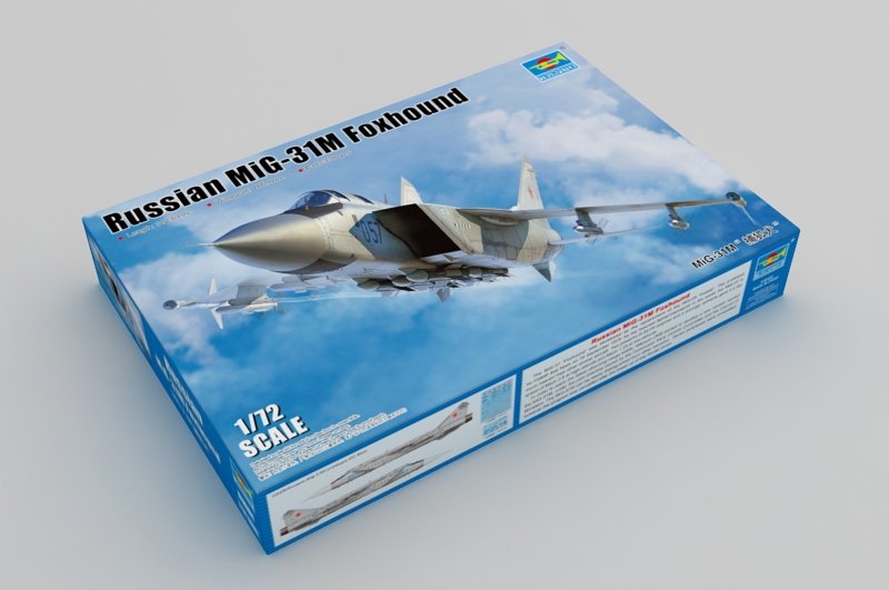 Trumpeter 01681 Russian MiG-31M Foxhound 1/72 – image 2