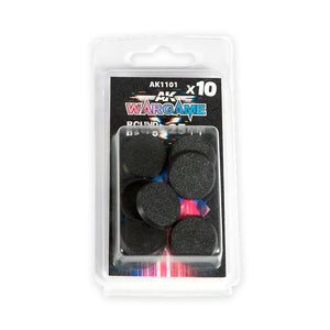 AK Interactive AK1101 ROUND BASE 25MM X10 UNITS – Bild 2