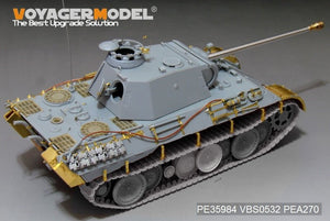 Voyager Model PE35984 WWII German Panther A Tank Early version Basic For TAKOM 2097 1/35 – immagine 3