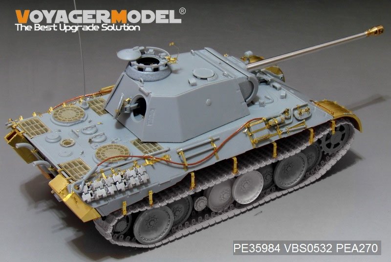 Voyager Model PE35984 WWII German Panther A Tank Early version Basic For TAKOM 2097 1/35 – immagine 3