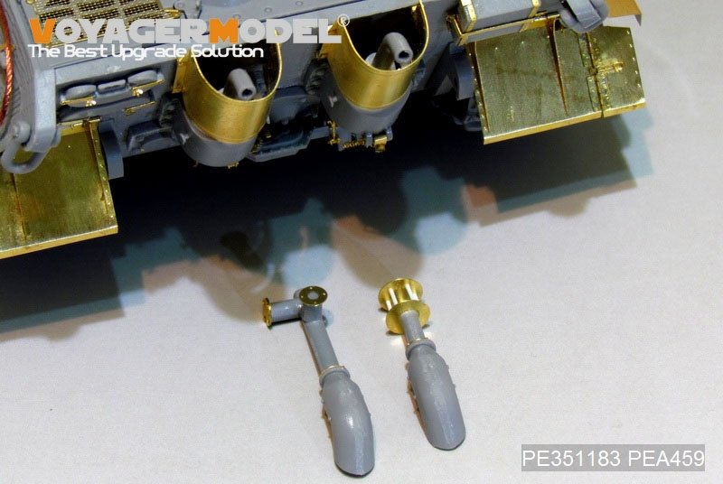 Voyager Model PE351183 WWII German King Tiger (Porsche Turret)（For DRAGON/ZVEZDA kit) 1/35 – imagen 8