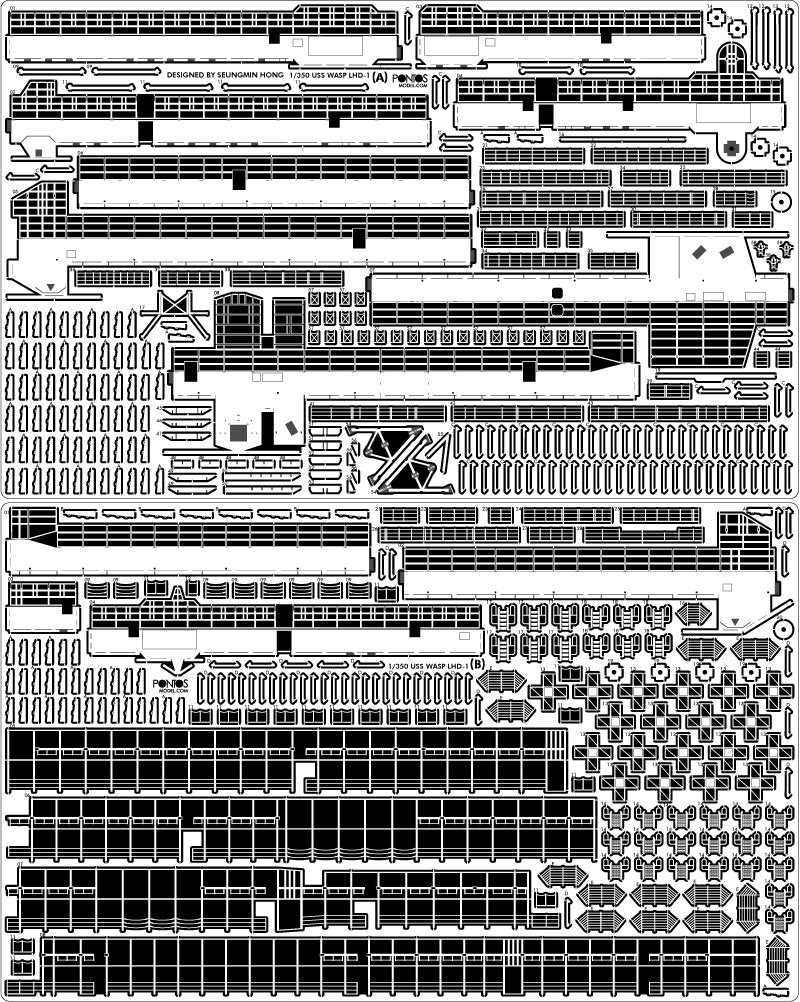 Pontos 37041F1 USS LHD-1 Wasp Detail Up Set 1/350 – zdjęcie 14