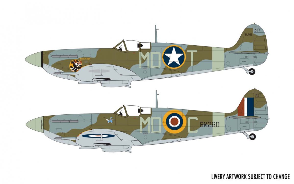 Airfix 05125A Supermarine Spitfire Mk.Vb 1/48 – imagen 2