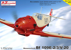 AZ Modèle AZ7690 Bf 109E-2/3/V-20 1/72