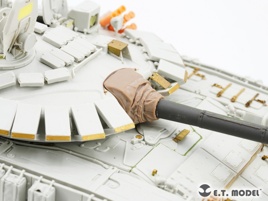 E.T. Model P35-374 Russian T-72B3/B3M MBT Mantlet w/Canvas Set (For Meng Kit) 1/35