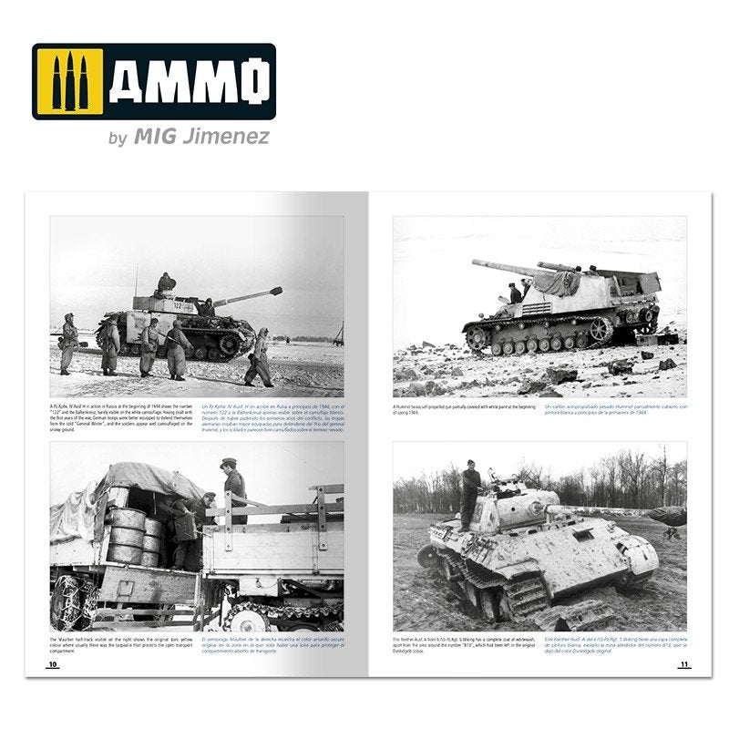 Ammo of Mig 6039 How to Paint Winter WWII German Tanks Multilingüal (Eng - Spa) – imagen 2