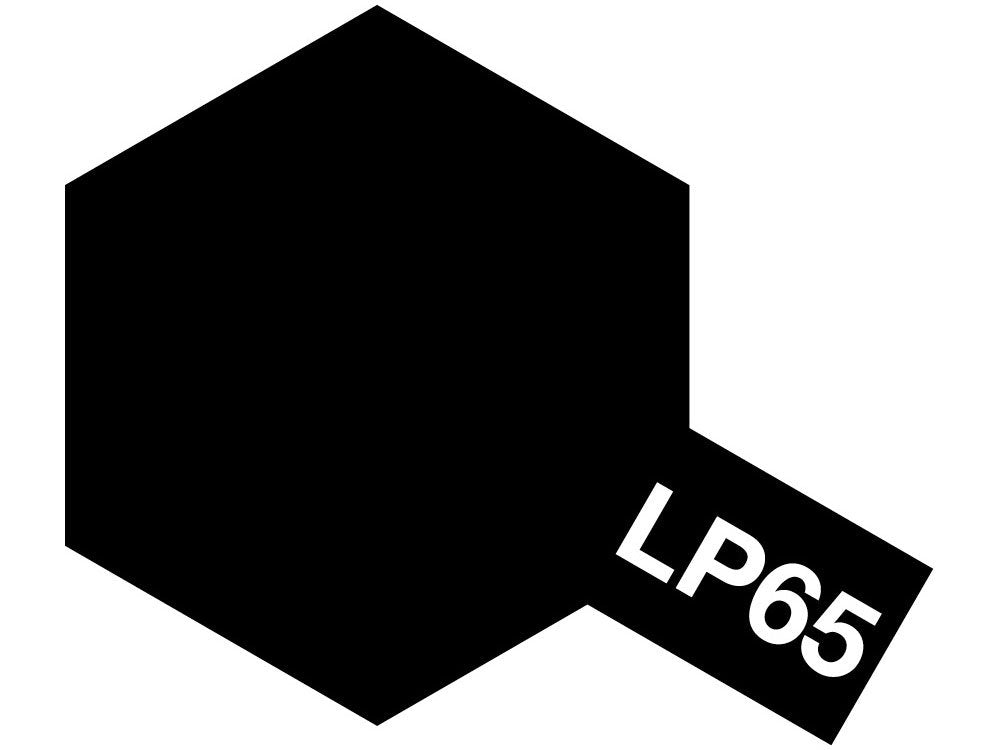 Tamiya 82165 LP-65 Rubber black 10 ml – imagen 2